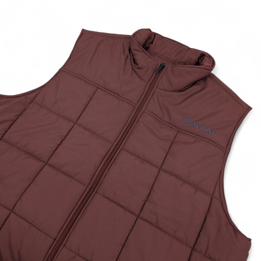 Ariat Crius Insulated Vest Men's Size 2XL Brown Utility Outdoors Cowboy Western